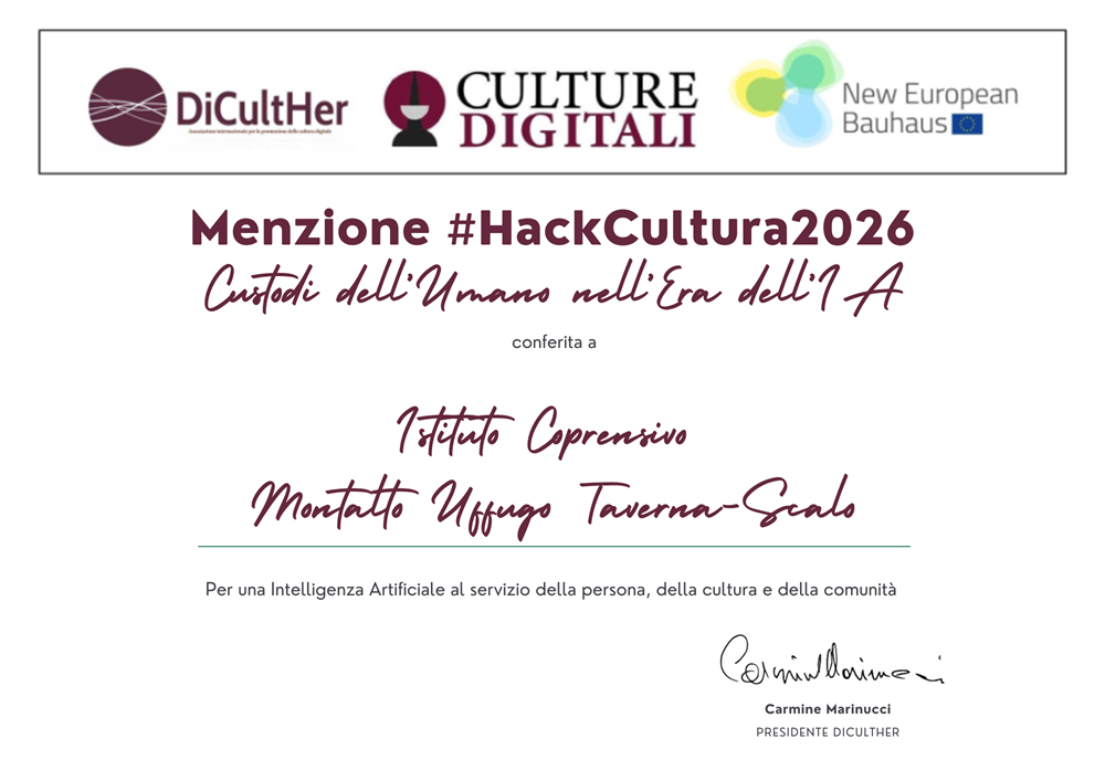 #HackCultura2026: DiCultHer premia le scuole virtuose